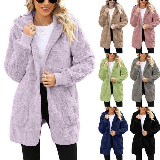 ❄️Ograničena ponuda: 40% popusta!❄️【S-5XL】Ženski ležerni karirani kardigan od kašmira, mekan i udoban, izvrsno grije