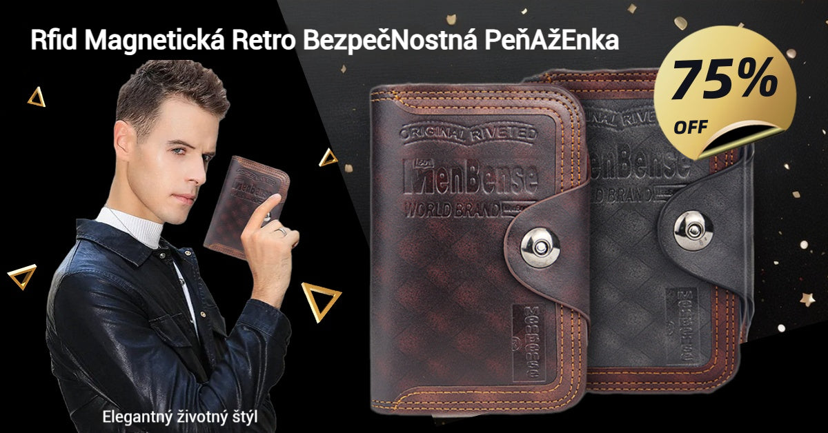 🤵💼【Kúpte 1, získajte 1 zadarmo】 Nový pánsky magnetický peňaženka 2026