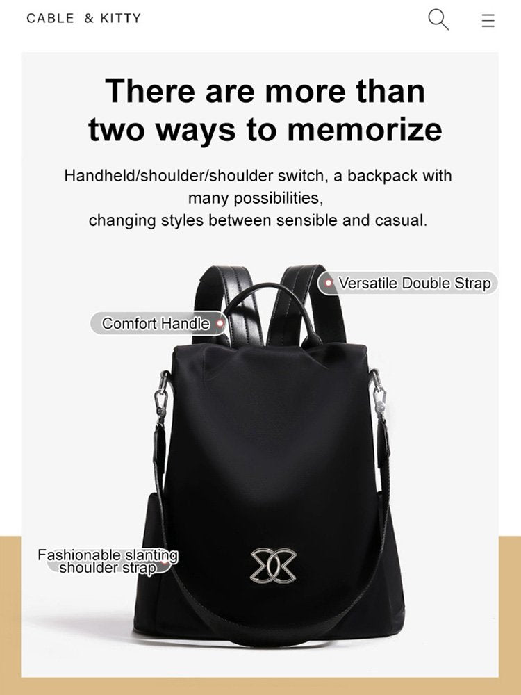 Лека многофункционална раница Оксфорд против кражба с голяма вместимост