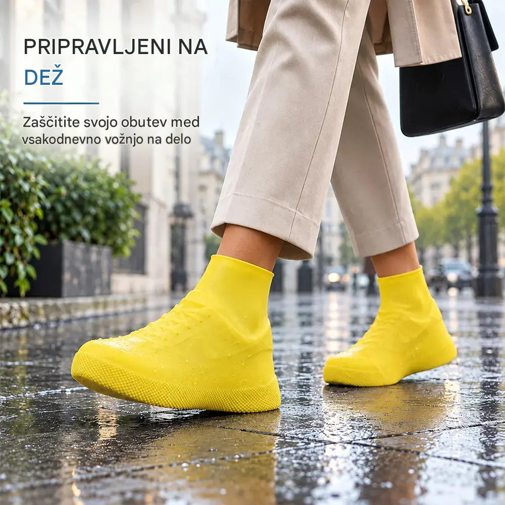 【2 para za 20 €】Preprečite, da bi se vaše superge premočile! Trpežne vodoodporne prevleke za čevlje: nedrseče in zložljive – preproste za prenašanje v torbi 🌧️