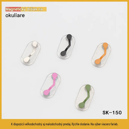 5 kus za 23 eur 🧷🧲 Magnetický držiak na okuliare, univerzálny vešiak na okuliare pre čitateľov, okuliare s modrým svetlom a slnečné okuliare, už žiadne stratené okuliare