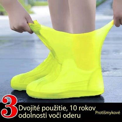 🥾💦Odolné gumené návleky na obuv | Ochrana pred vodou a blatom