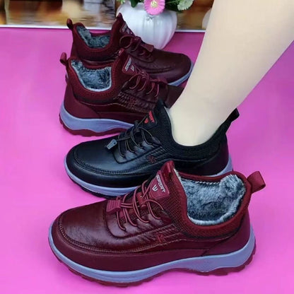 🌈⛄【35-41】Novi ženski športni čevlji, mehak podplat, udobni, iz pravega usnja, jesensko-zimski