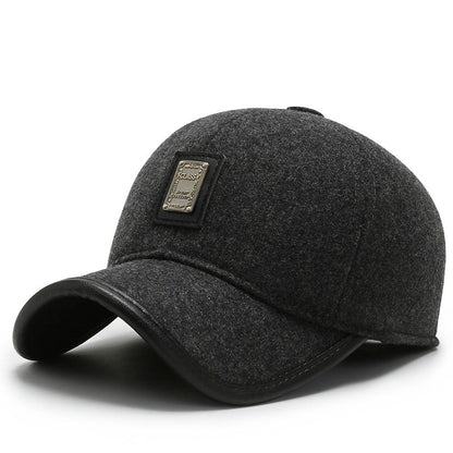 💥Nueva gorra de béisbol cálida para hombre, con protección para las orejas
