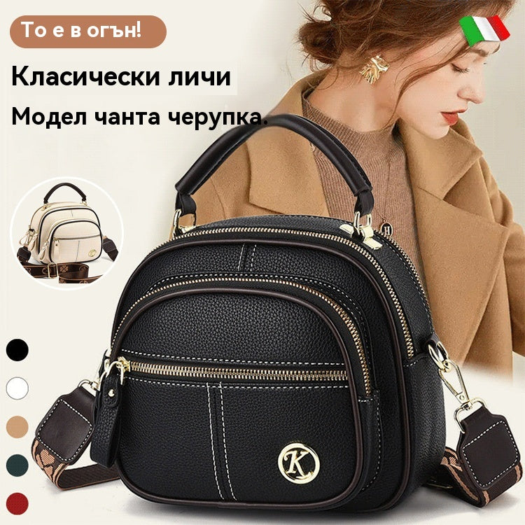 👜Нова модна чанта през рамо с щампа от 2026 г., голям капацитет, преносима