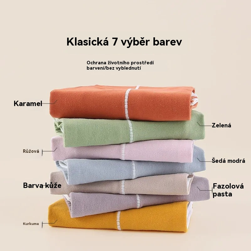 🎁✨🩲Dámské spodní prádlo z čisté bavlny s vysokým pasem, antibakteriální Graphene 7A v rozkroku, zvětšení bříška a hýždí, prodyšné.