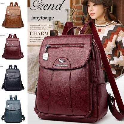 ✨🔥 【49% отстъпка】2026 Висококачествена многофункционална дамска чанта от естествена кожа, ръчно изработена