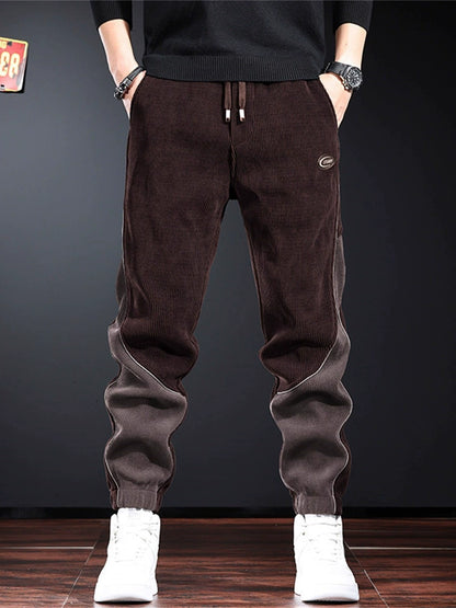 🔥👖【Rasprodaja zaliha – šokantnih 50% popusta!】😎Moderne muške duge hlače od zadebljanog korduroja, tople i ležerne muške hlače
