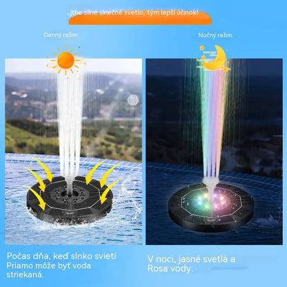 💥Vodná fontána napájaná slnečnou energiou
