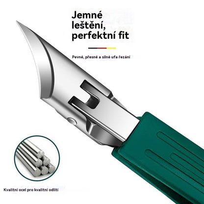 🔥【Poslední den - sleva 50 %】🔥 Nůžky na nehty s protiskluzovou úpravou a 25° zkoseným okrajem (sada 3 kusů)