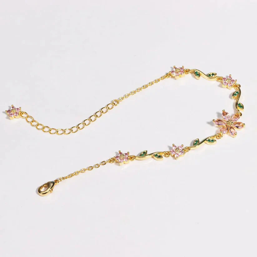 📢📢Ειδική προσφορά περιορισμένης διάρκειας! 🔥Νέο για το 2026🔥: 🌼Βραχιόλι με λουλούδια (Ιδανικό για δώρο)