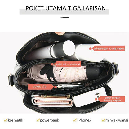 🔥Hot Sale - 49% OFF🔥-2025 νέα μόδα υψηλή αξία crossbody τσάντα, casual design, μαλακό δέρμα προσαρμοσμένη