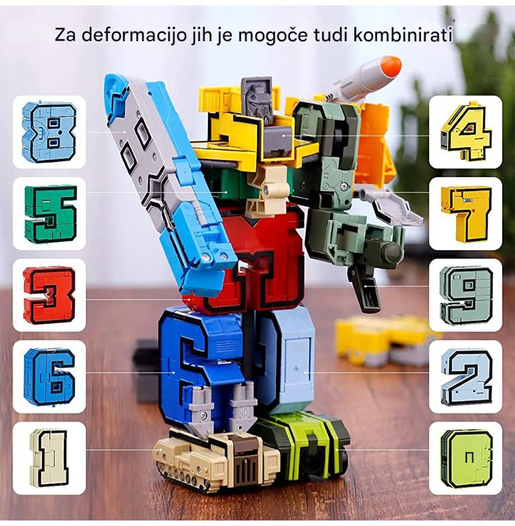 🔥【Najpredávanejšia】🧒Digitálna transformačná robotická hračka pre deti