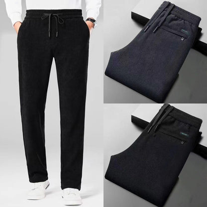 🔥【M-5XL】Moške zimske hlače s toplotno izolacijo – ogrevane, udobne in v velikostih M-5XL