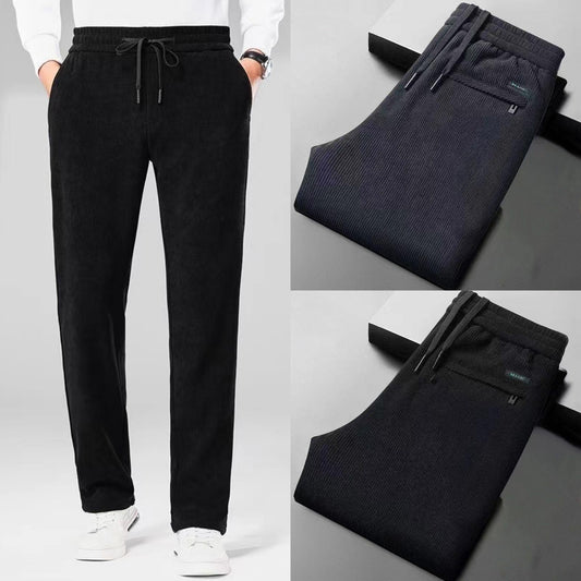 🔥【M-5XL】Moške zimske hlače s toplotno izolacijo – ogrevane, udobne in v velikostih M-5XL
