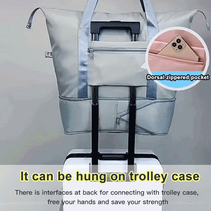 Многослойна чанта за мокро и сухо пътуване с голям капацитет