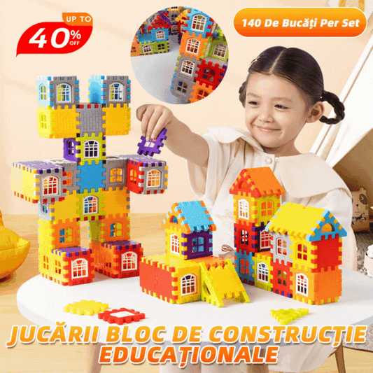 🎁【70/140 τεμάχια】παιδαγωγικά παιχνίδια με τουβλάκια οικοδόμησης