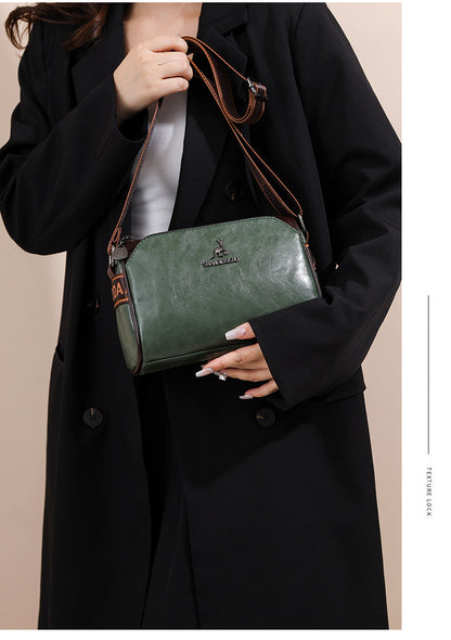 🔥👜【30% de descuento】👜Bolso de cuero suave de gran capacidad, bolso de hombro para mujer