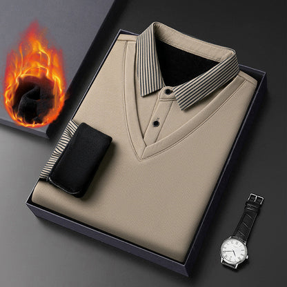 🔥👔【M-4XL】Nova moška dvodelna obleka iz imitacije šenila 2025