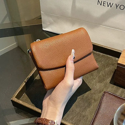 🔥Portfel uniseks o prostym designie z prawdziwej skóry, dużej pojemności, z ochroną RFID🔥