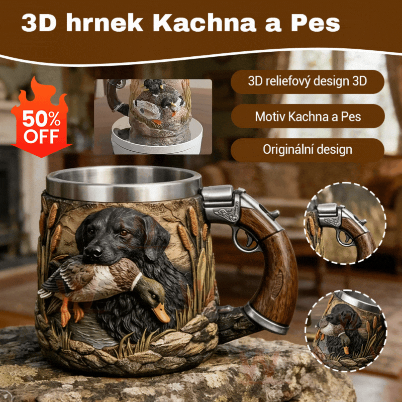 🔫☕【49%OFF】Hrnek/šálek kávy specifický pro lovce