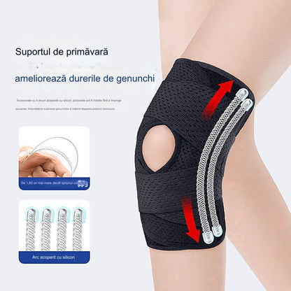 😍Kettős rugós térdpárnák futáshoz, kerékpározáshoz, labdázáshoz és egyéb sportokhoz