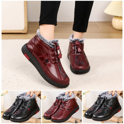 🔥Limitált ajánlat: 40% kedvezmény 🔥Kézzel készített, valódi bőrből készült női bokacsizma, csúszásmentes és bélelt, Olaszországban gyártva