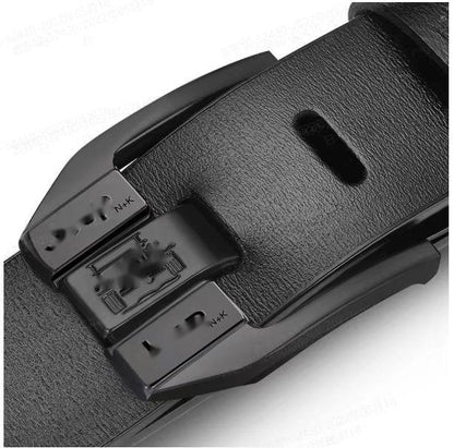 🔥【Časově omezená nabídka】🔥Vysoce kvalitní pánský kožený opasek v retro stylu džínový opasek