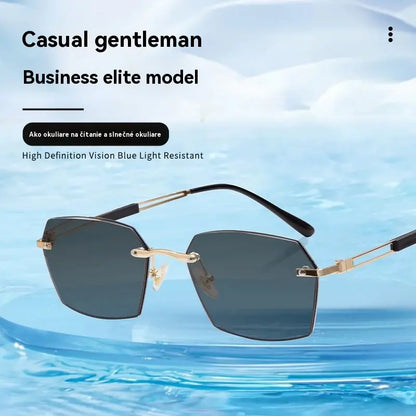 ✨🕶 Nové inteligentné fotochromatické okuliare na čítanie pre mužov a ženy, okuliare blokujúce modré svetlo