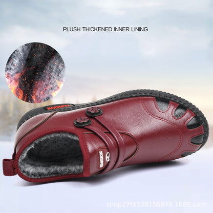 【50%OFF】【36-41】 Nové zimné topánky z bavlny, hrejivé vlny, vodeodolné a protišmykové