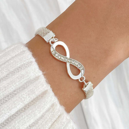 🎁【Купете 1, вземете 1 безплатно】✨Дамска модна гривна от 925 сребро