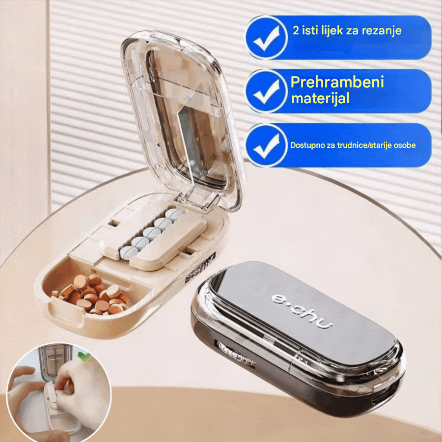 🔥【Kupite jedan, dobijte jedan gratis】👍🌈Prijenosna kutija za rezanje tableta