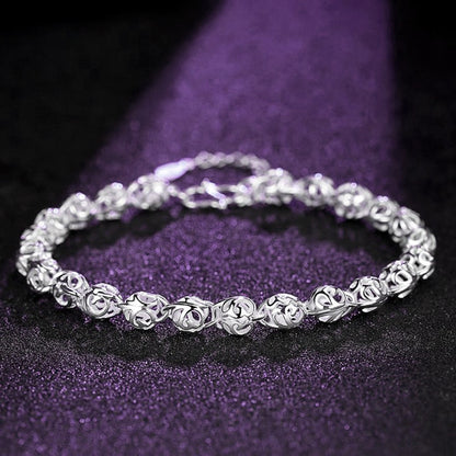 😀👉【Kupite 1 in dobite 1 brezplačno】💖🐰2026 nova 925 srebrna zapestnica za srečo zajca