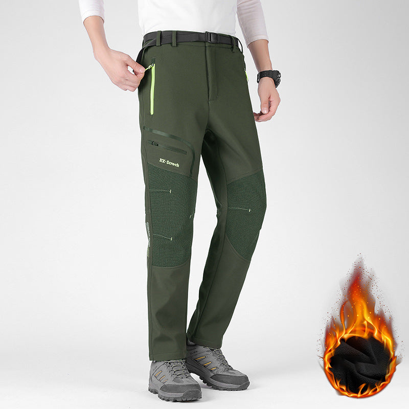 🏃‍♂️【S–5XL】2026 Nové pánske outdoorové jesenné a zimné nohavice – teplé, flísové, nepremokavé a vetruodolné